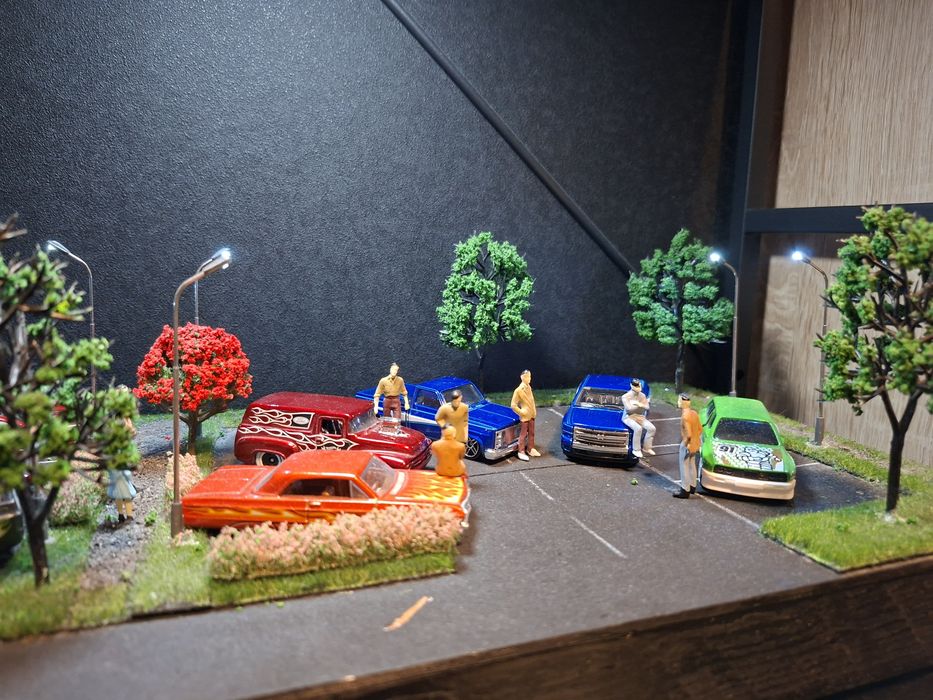 Diorama Hot Wheels 1/64