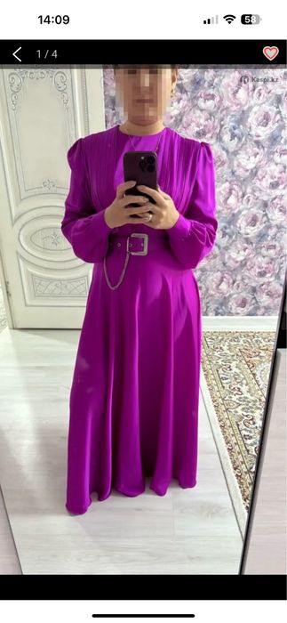 Продам платье цвета фуксия