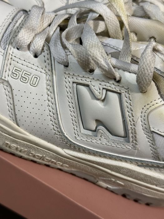 Кроссовки кожа белые