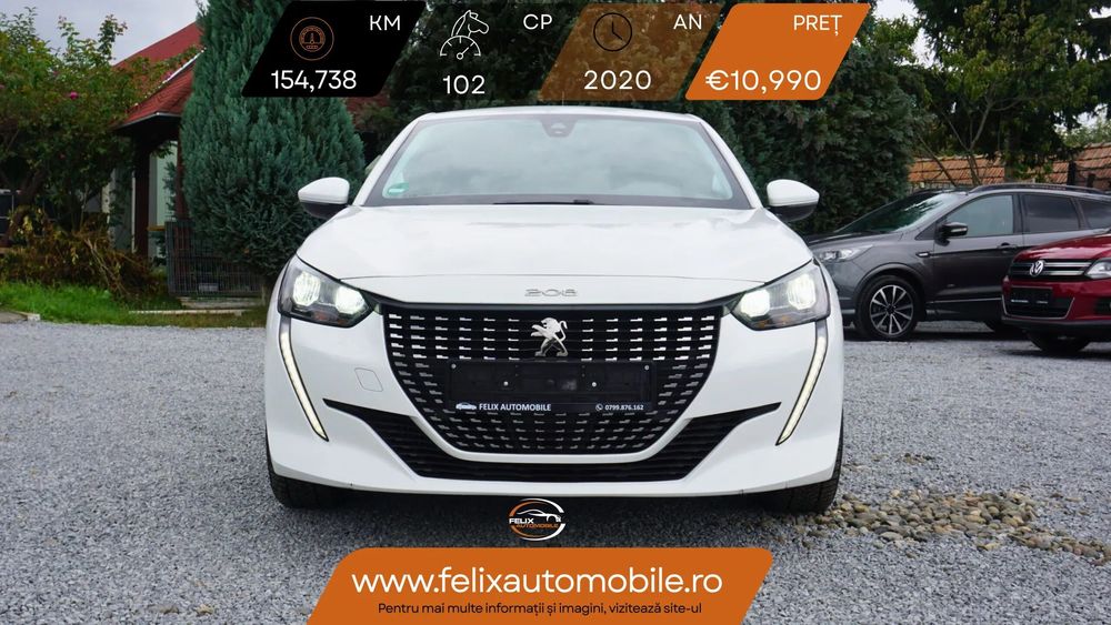 Peugeot 208 Pregatit pentru Scoala de Sofer cu comanda dubla