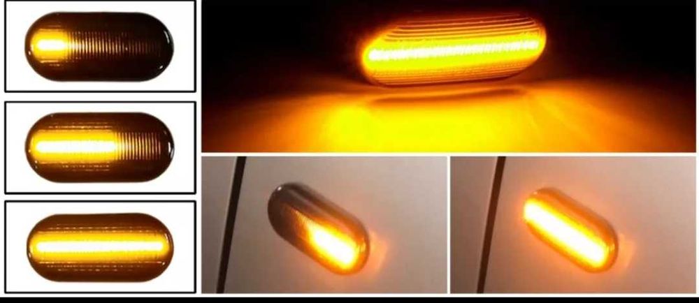 Динамични (бягащи) мигачи за Renault  Dacia Рено Дачия dynamic led