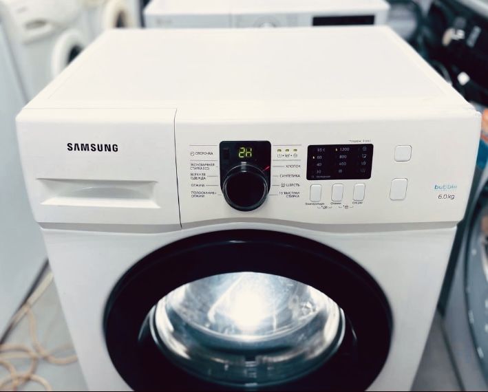Samsung Ecobubble 6 kg б/у стиральная машина