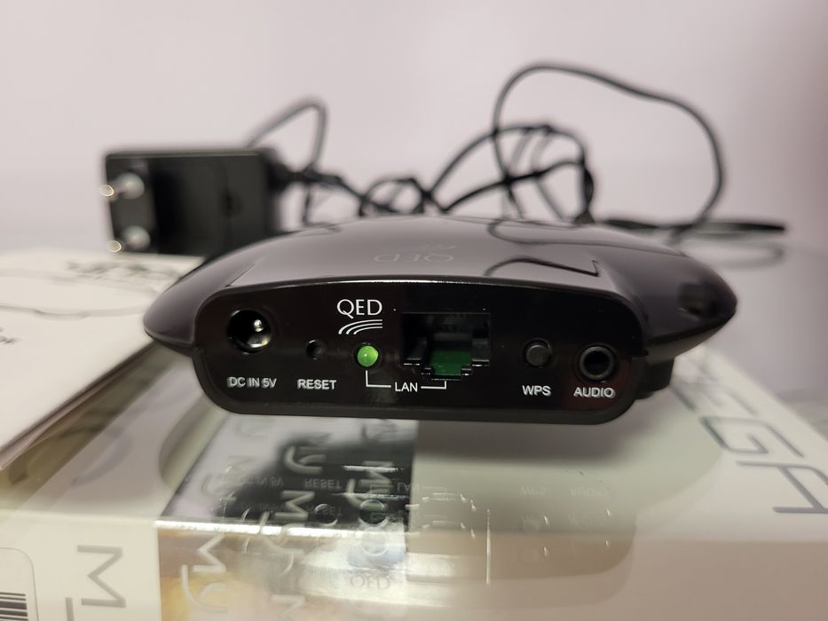 QED uPlay Hi-Fi network music streamer