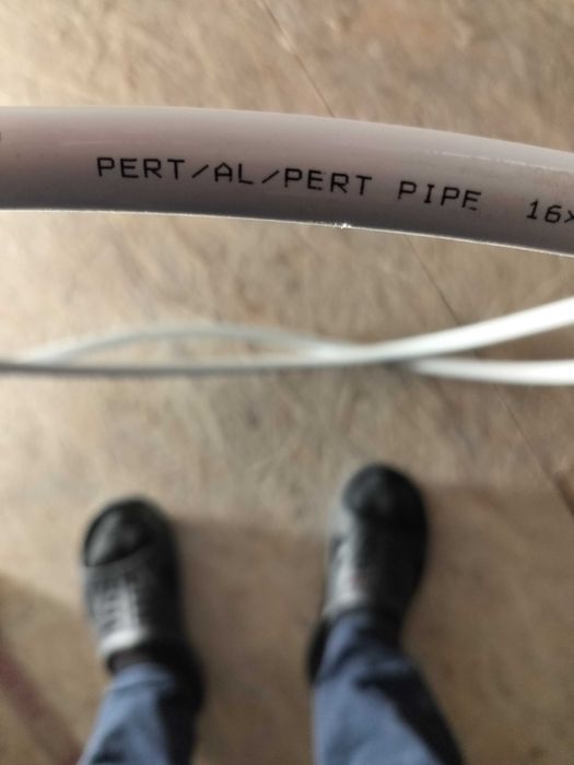 Teava incalzire in pardoseala PERT/AL/PERT , 16x2 mm, 2X100 m