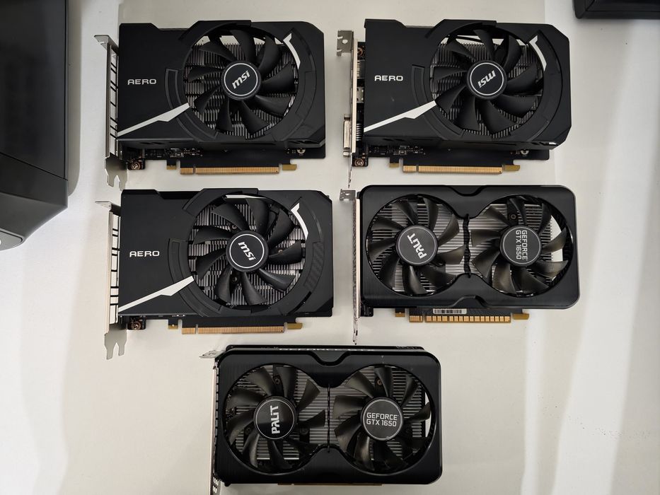 GTX 1650 4Gb Msi, Palit
