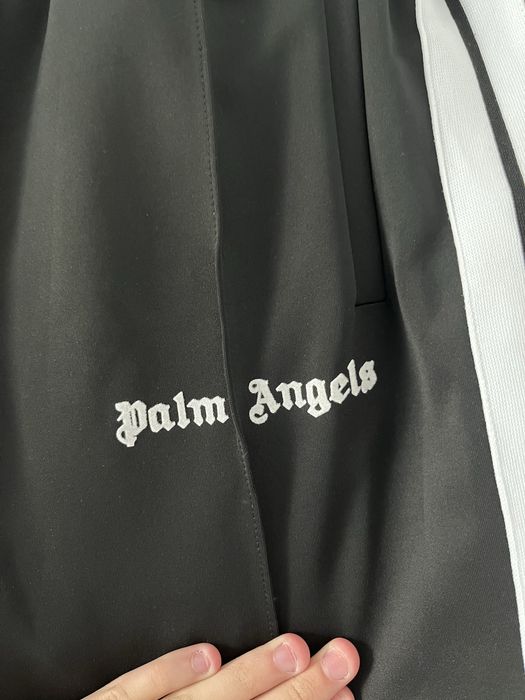 Pantaloni scurti Palm Angels negri