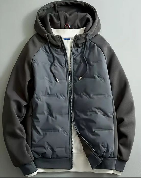 Куртка - худи мужская  с капюшоном