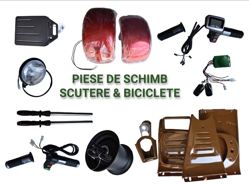 Piese si Accesorii pentru Scutere (Biciclete-Tricicluri)