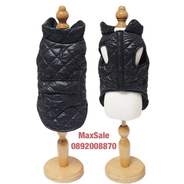 Кучешко яке елече за пролет лято есен зима с джоб черно