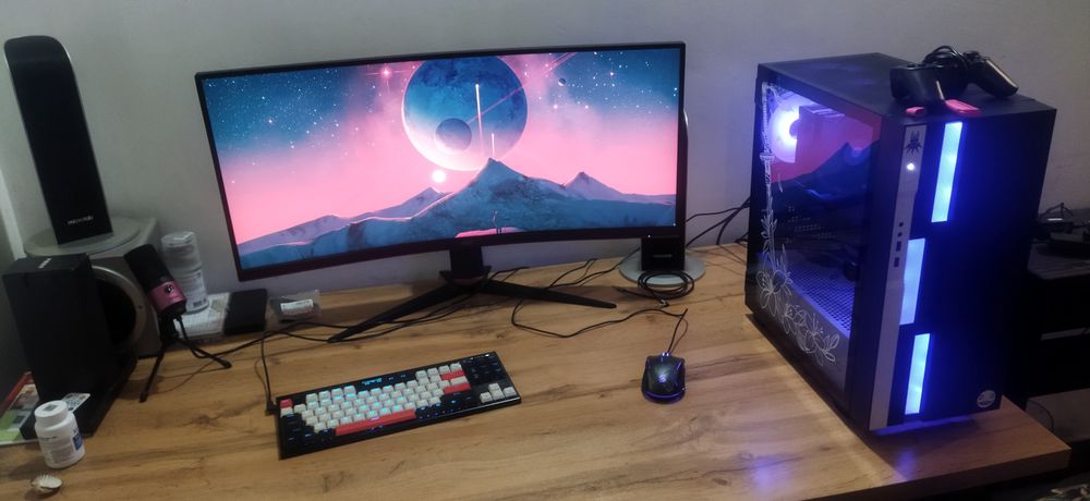 Монитор 34" AOC CU34G2XP/BK/01