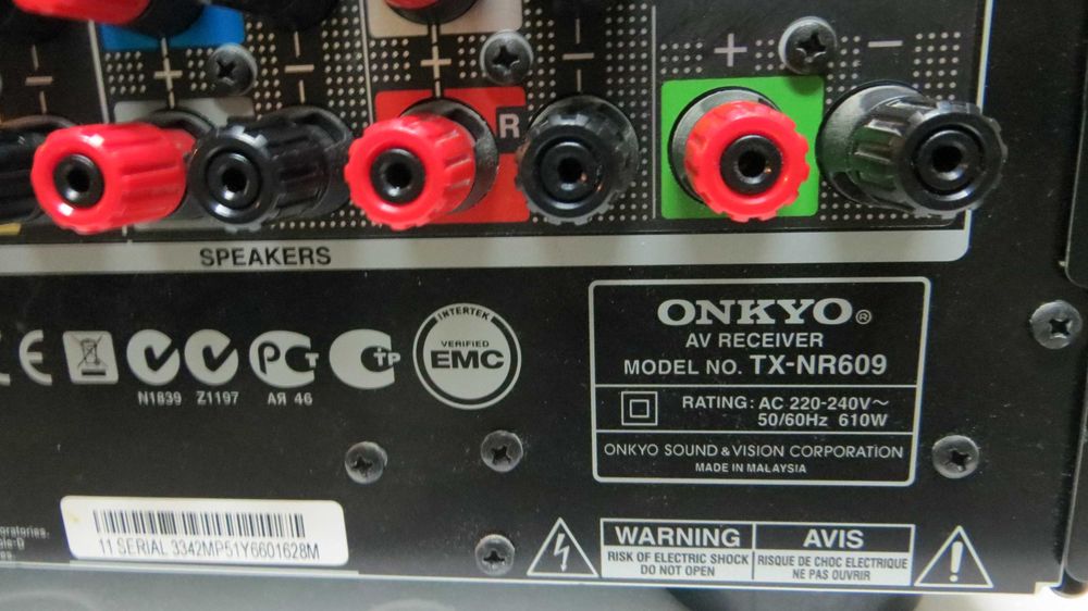 АВ Рисивър ONKYO TX-NR609