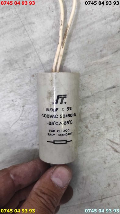 condensator 5.9uf 400v perfect functional masurat cu esr metru