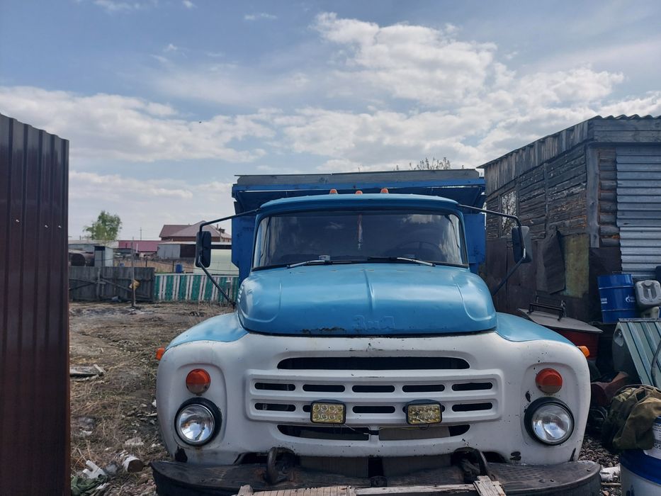 Зил 130 с прицепом