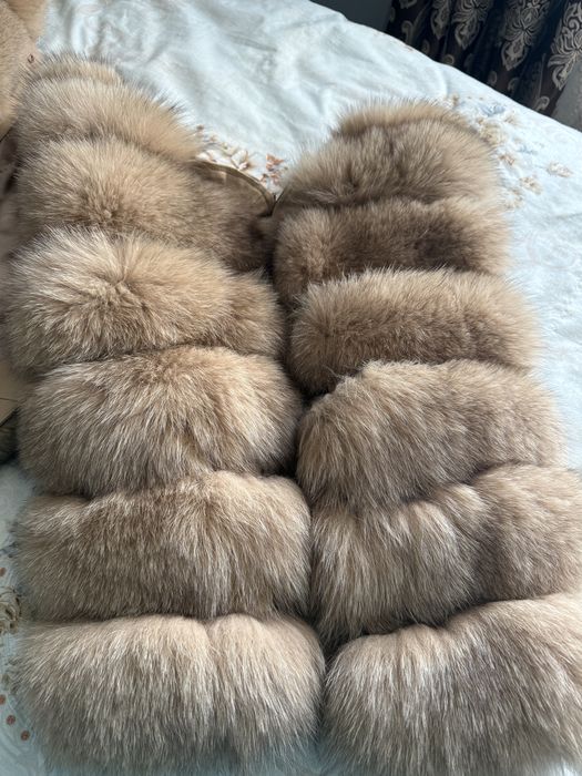 Blană vulpe naturală