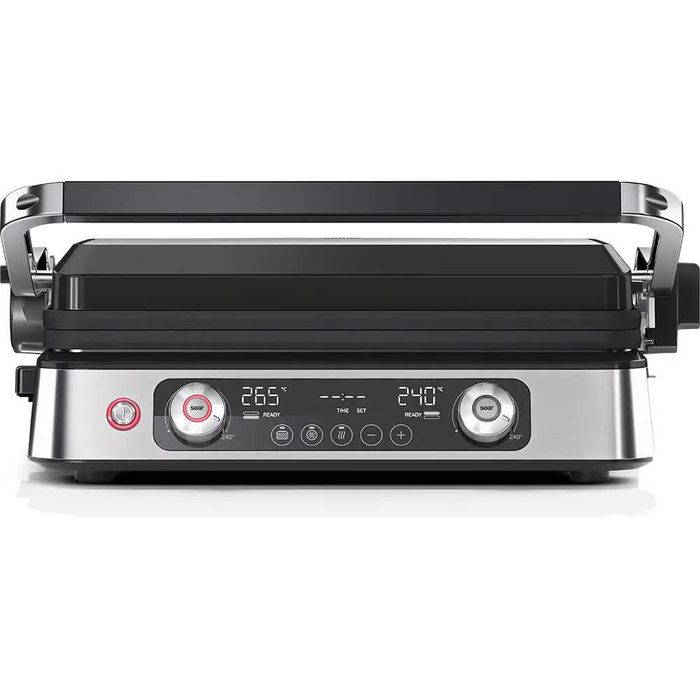Gratar electric BRAUN MultiGrill 9 Pro CG9140, 2200W, argintiu-negru