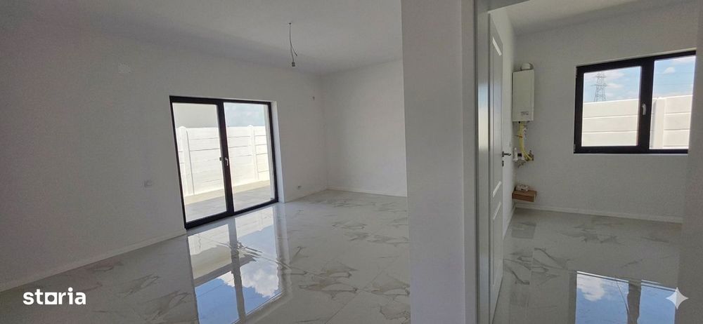 Clinceni casa parter,incalzire pardoseala, placa beton, dormitor 27mp.