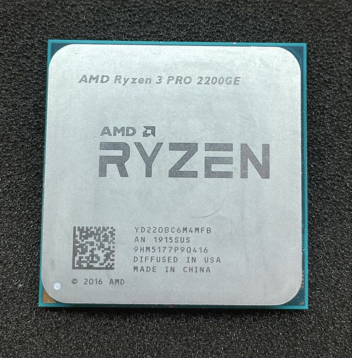 Процессор Ryzen 3 pro 2200ge