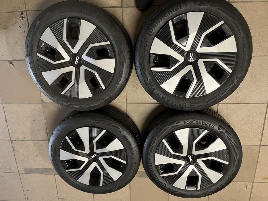 Roti/jante /anvelope 195/55/16-4x100 r16 logan,jogger,lodgy,sandero,doker,dacia