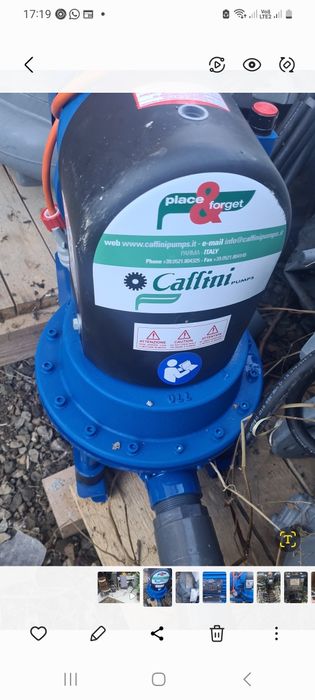 Pompa apa cu diafragma caffini