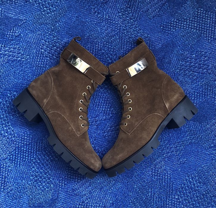 Gabor ОРИГИНАЛНИ дамски боти/естествен велур - 38,5/25см