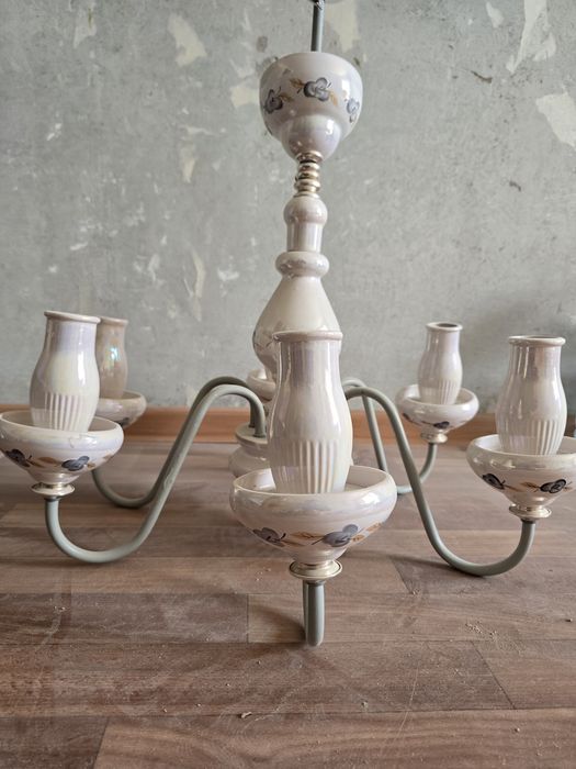 Продам фарфоровую люстру!