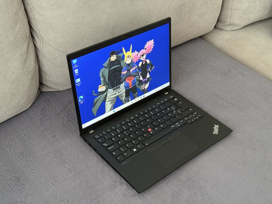 Като Нов 14'FHD+IPS Touchscreen/Ryzen 5 Pro-7540u/Lenovo Thinkpad T14s Gen4/16GB LPDDR5x/256GB SSD/Гаранция 30 Месеца