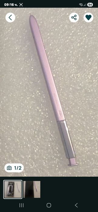 Note 9 Samsung Galaxy за части  Писалка