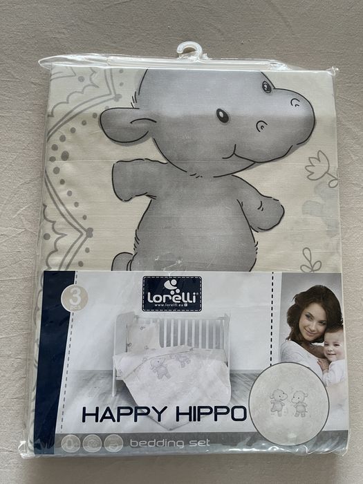 Бебешки спален комплект Lorelli Happy Hippo
