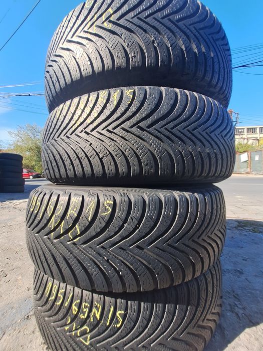 4 anvelope iarna 195/65r15 Michelin 2020 Montaj Gratuit