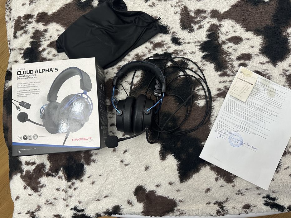 Игровые наушники HyperX Cloud Alpha S