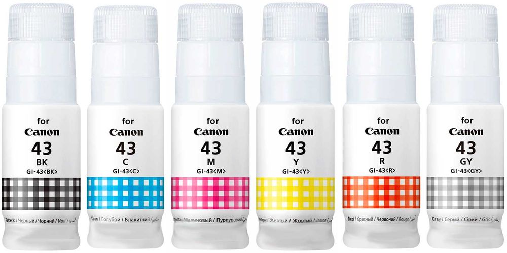 Фабричный  Canon G540, G640, G570, G670 (GI-43)