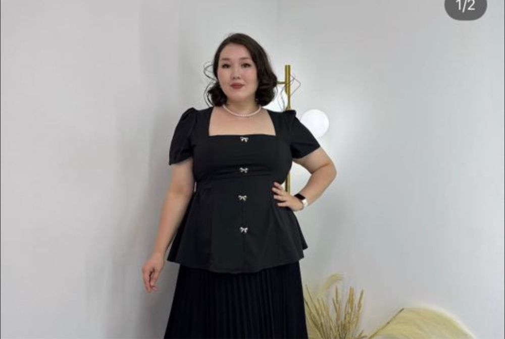 Блузка в стили баска