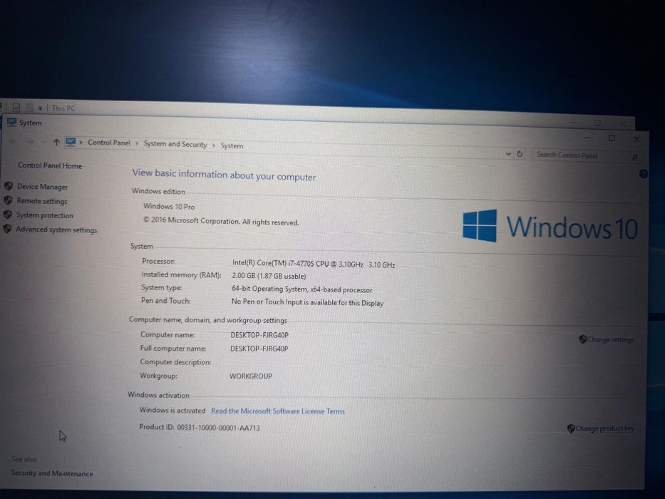 Unitati mini desktop I7/I3