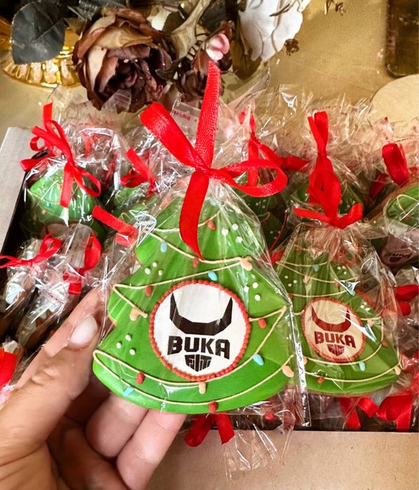 Имбирные пряники с логотипом