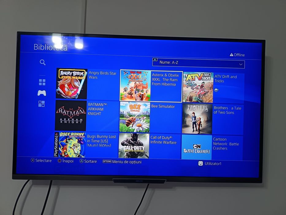 Playstation 4 Pro 4K Modat (Orice Joc Gratis) FC26/RDR2/MK11/GoW Ragna