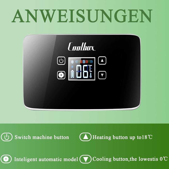 Преносим хладилник за лекарства, 3 батерии, CoolBox, инсулин и други