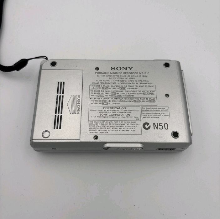 MD SONY MZ-B10 проигрыватель минидисков