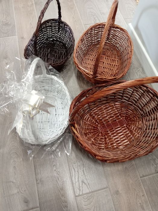 Подарочные корзины  плетенные.