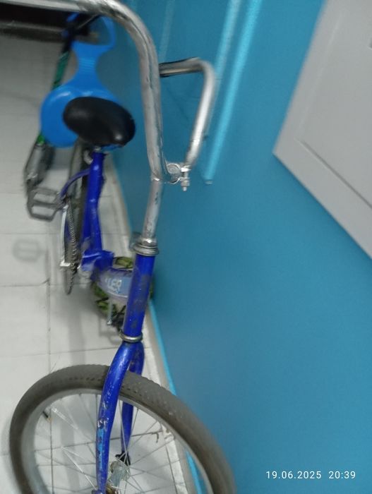 Велосипед очень удобный складной