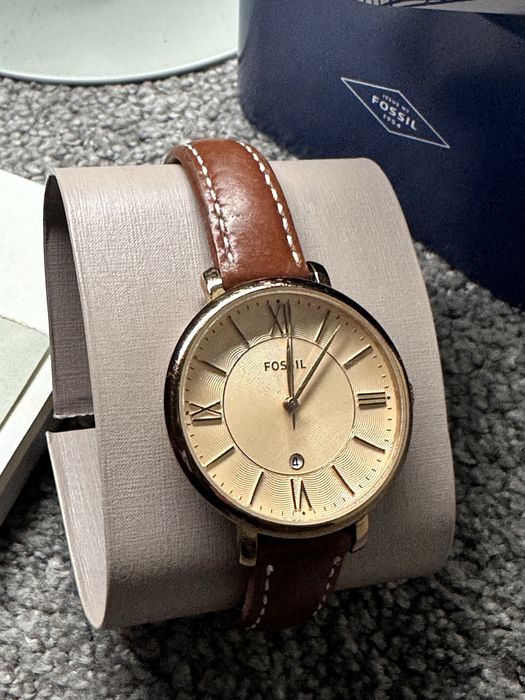 Ceas Fossil Jaquline curea din piele