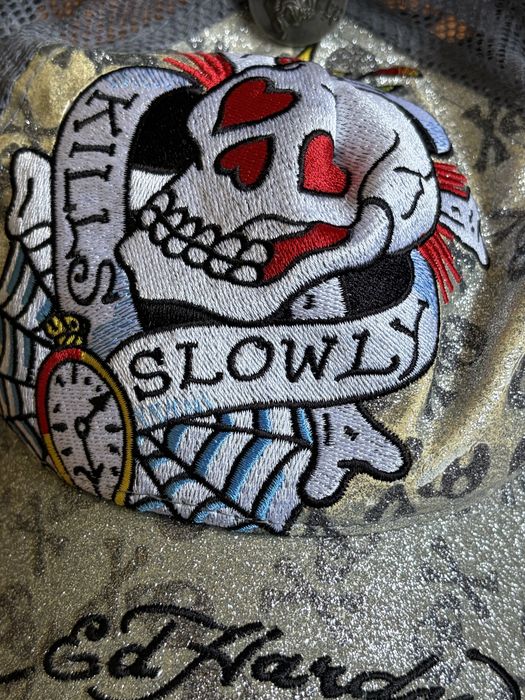 Ed hardy Y2K шапка