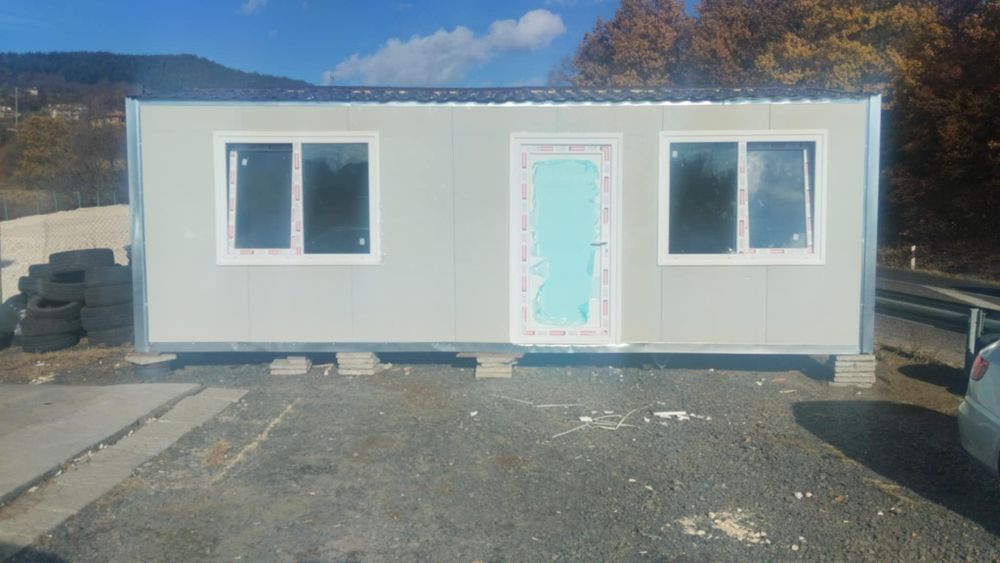 Фургон за живеене или офис  21кв.м.(7мх3м.)