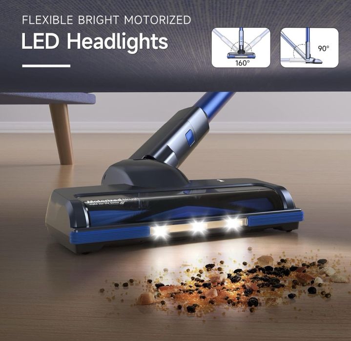 Вертикална безжична  безкабелна прахосмукачка Lubluelu