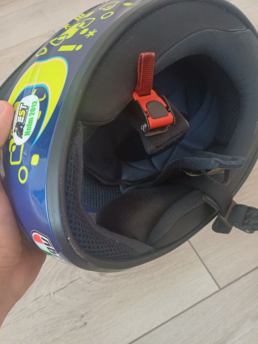 Колекционерска Лимитирана Agv K-3 L Valentino Rossi мото каска Роси