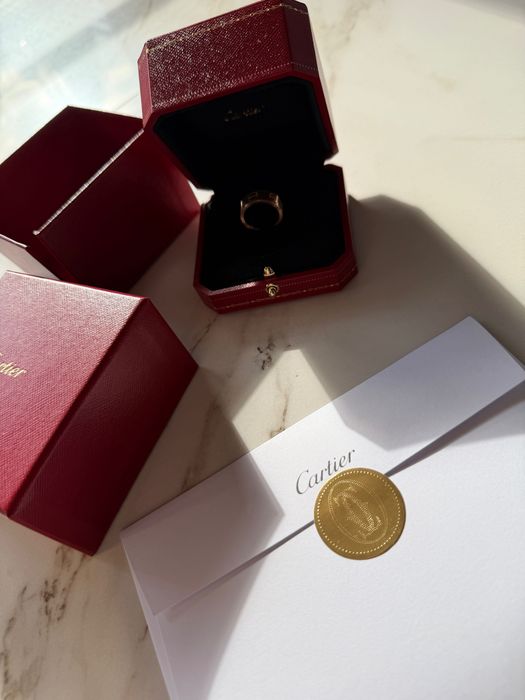 Пръстен Cartier love unlimited ring rose gold