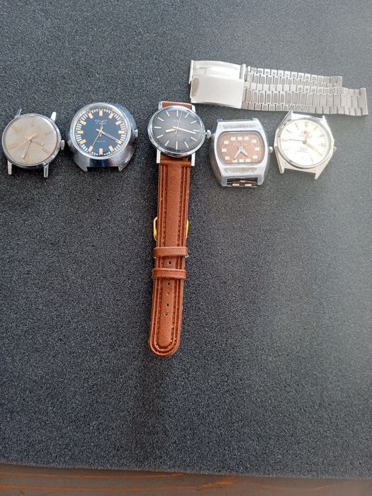 Лот руски механични часовници. ZARIA,POLJOT RAKETA ORIENT.