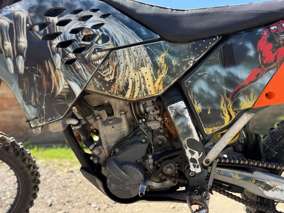 Vand ktm 250 exc-f/4T 2009