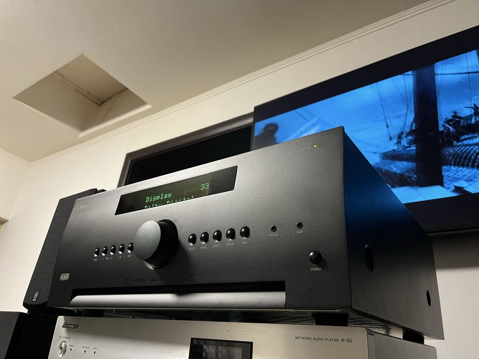 Receiver Arcam AVR-390/ Atmos/4k/internet/usb/Dab etc