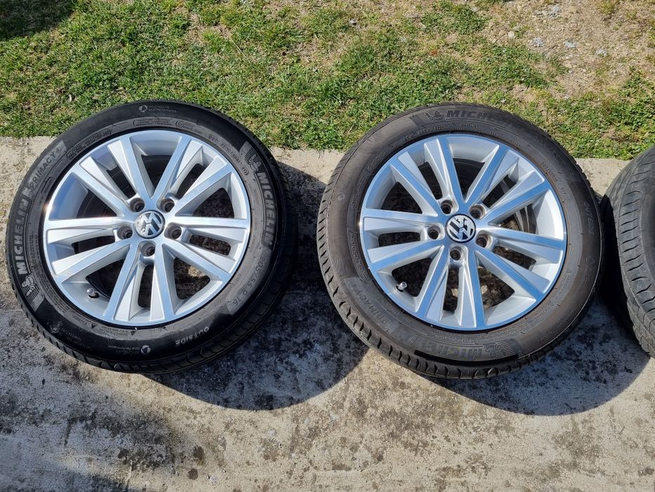 Jante roti OEM VW Estrada Golf 5 6 7 Cauciucuri Noi