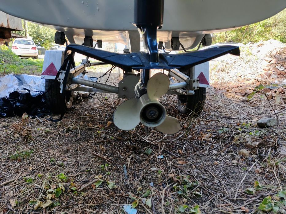 Лодка с мотор 5м